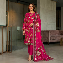 3 Pcs Lawn Unstitched Suit 106